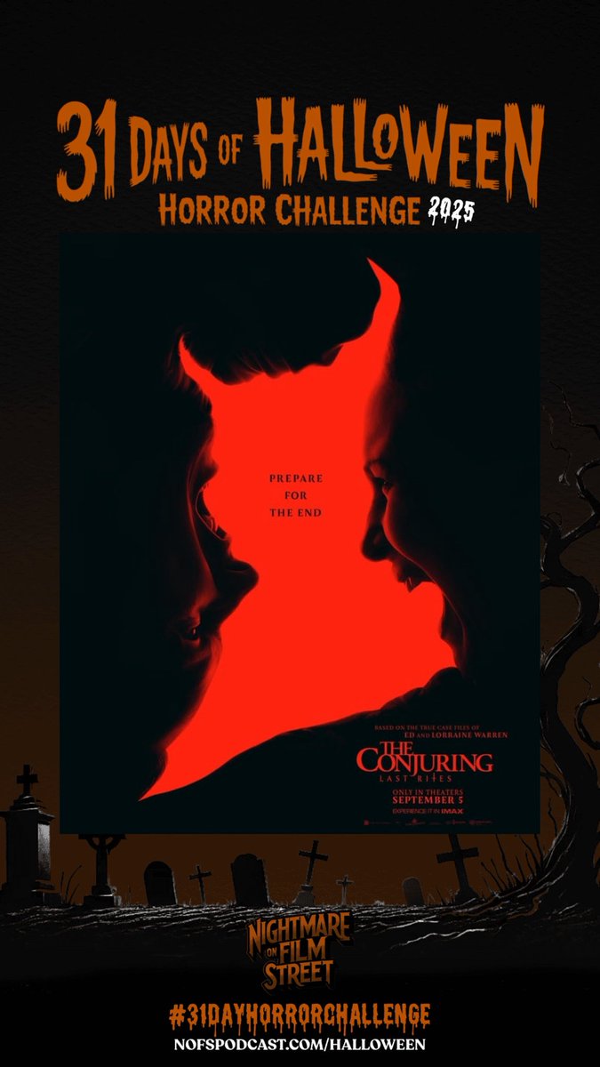 #31DaysOfHorror 2025 Day 28 : The Conjuring : Last Rites

#31DayHorrorChallenge #31dayhorrorchallenge2025 #horrorcommunity #31daysofhalloween🎃 #NowWatching