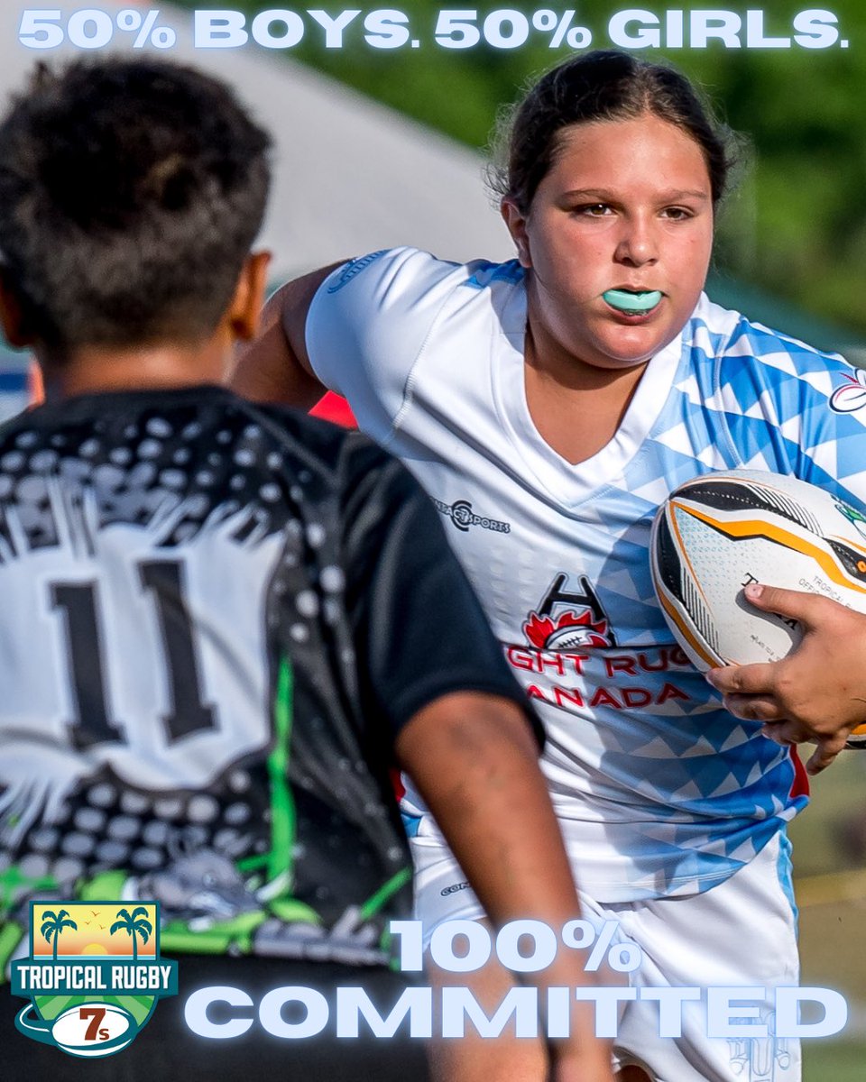 We’re 100% committed in providing equal playing opportunities for girls and boys! 💯

We’re proud to offer girls divisions at every level: 🏉 U12 • U14 • U16 • U18 • U23 • Senior

Register at app.eventconnect.io/events/37894/r…