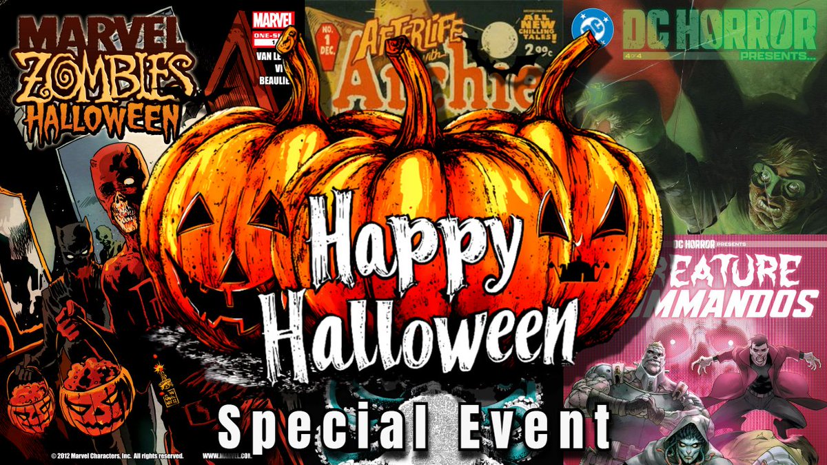 Wednesday Warriors Halloween Special 
Tomorrow at 4pm pst 

Join us as <a href="/Crispin_Cold/">Samurai Snowman</a>, <a href="/N2_Paints/">N2.Paints</a>, and I discuss some Halloween-themed comics. 

YouTube link - 
youtube.com/live/mBfFQoczg…