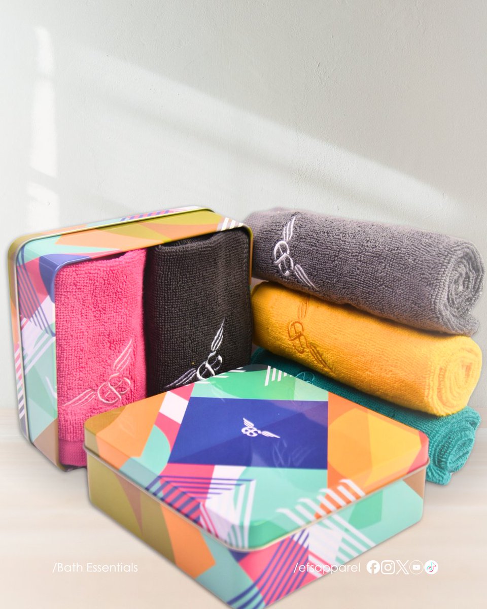 Sweat. Glow. Repeat. ✨
Your self-care essential is here! EFS Face Towel 2-in-1 in a reusable can, perfect from gym to glow time!
Get yours now for ₱349! 😍🛒
#EFSApparel #Facetowel