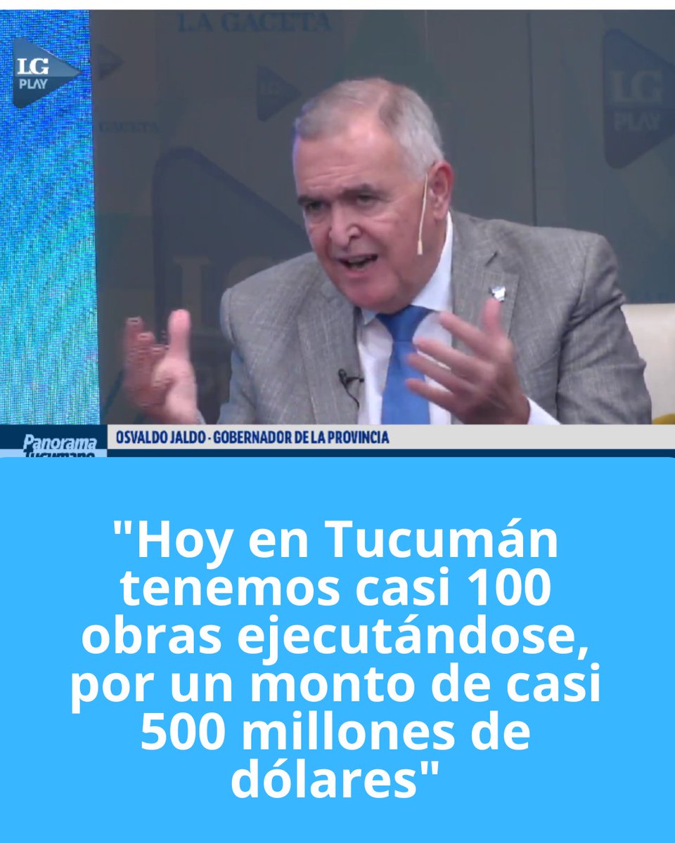 Por esto en #Tucumán arrasó el peronismo la gestión del Gobernador es exelente! 💪💪