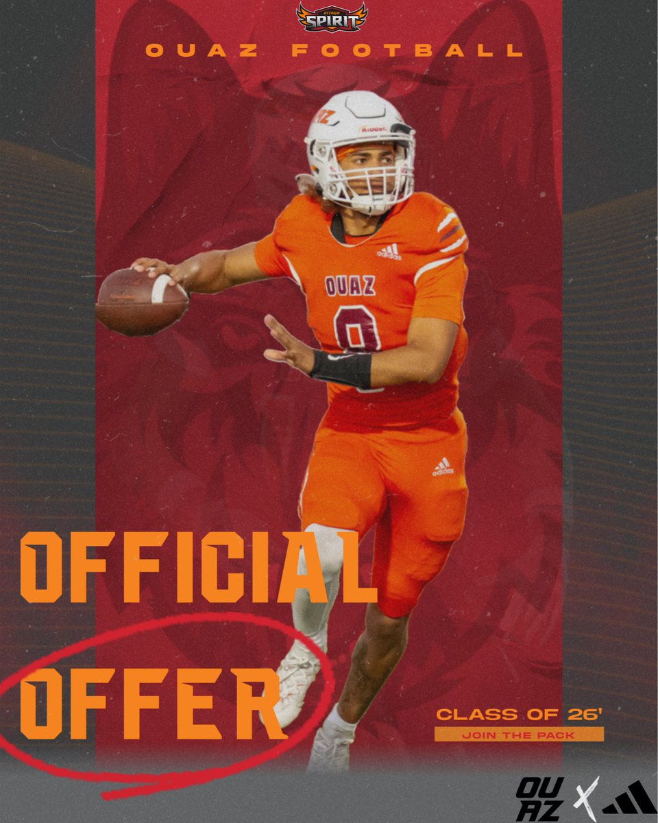 #agtg After a conversation with coach Loyd I’m blessed to receive an offer from Ottawa University! #OUAZ  <a href="/OUAZFootball/">OUAZ Football</a> <a href="/CoachPLOYD/">COACH PLOYD</a> <a href="/CoachMurphyQB/">Reilly Murphy</a> <a href="/CoachJDominguez/">Jerry Dominguez</a>