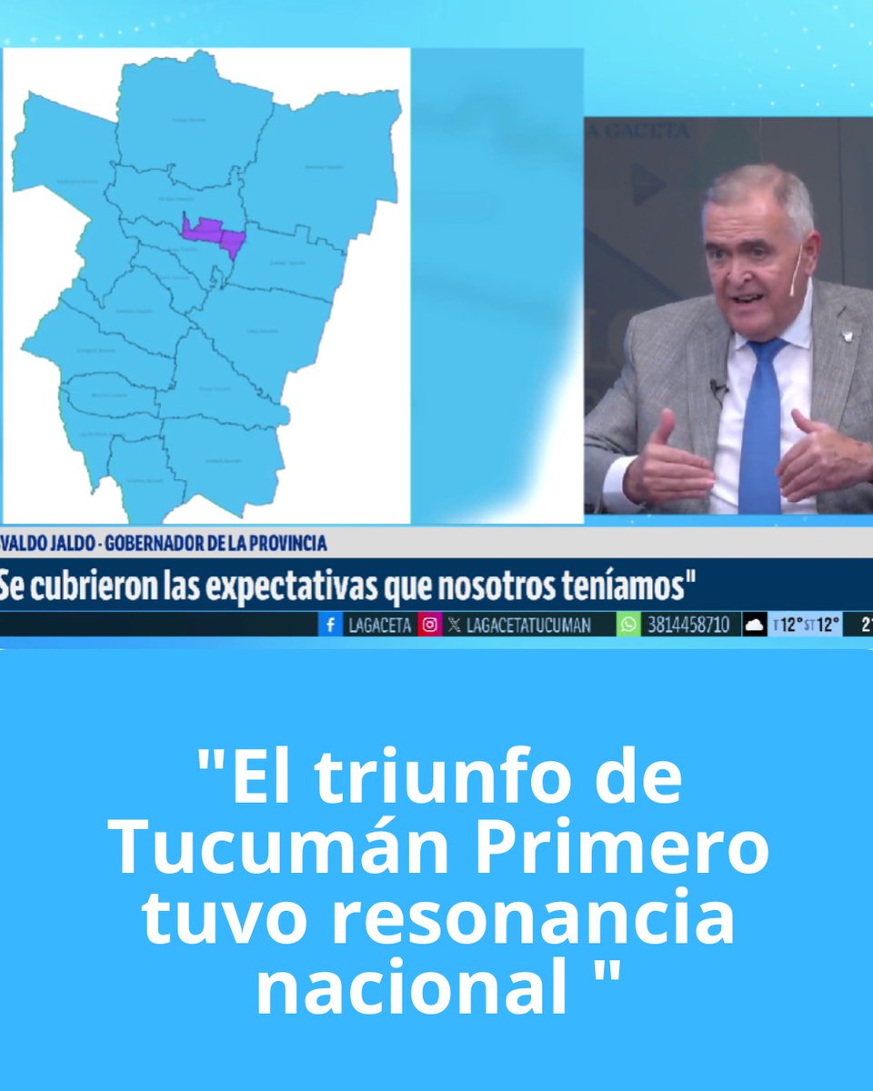 La gran unidad del peronismo permitió que se pueda lograr el gran triunfo del domingo en toda la provincia
#Tucuman
#Elecciones2025