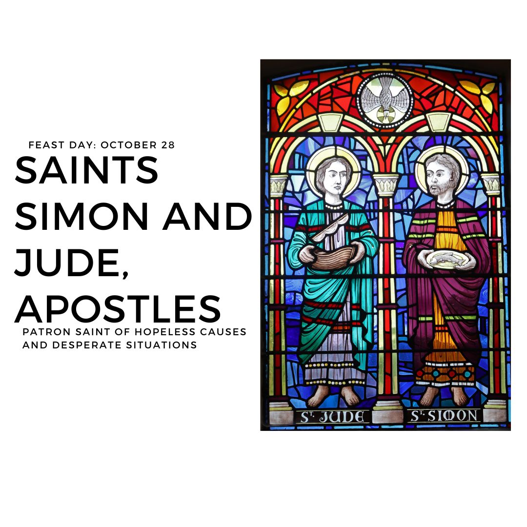 OYYAM's tweet image. Saints Simon and Jude, pray for us! ⁣
 ⁣
#FeastDay #Saints #Intercession #JubileeYear