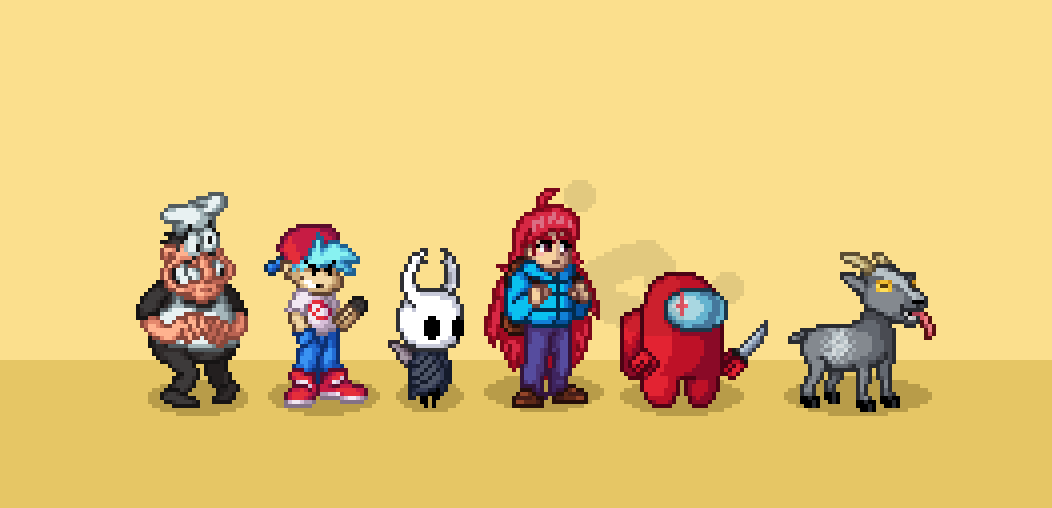 UhAlexWorks's tweet image. Never posted any of these on here for some reason

#pixelart #crossimpact