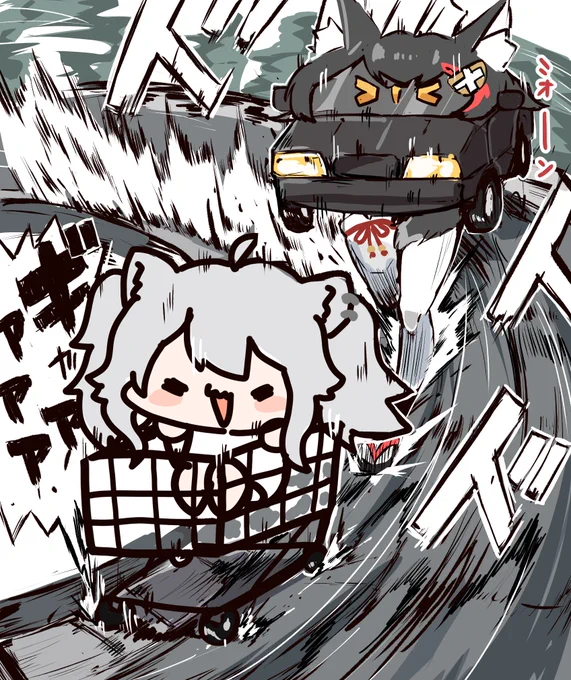 #絵描きさんがデフォルメ絵を見せてくれるタグ