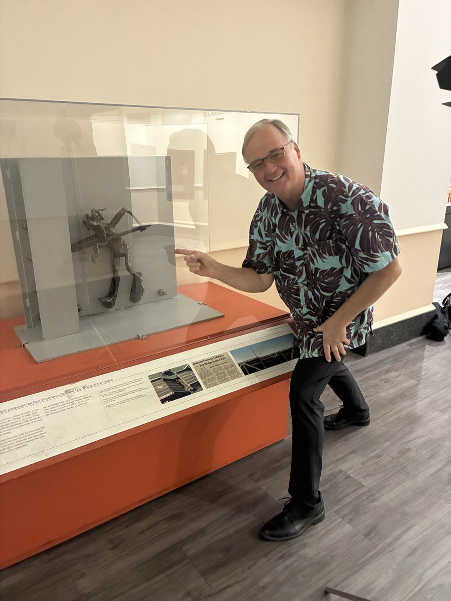CaltransD4's tweet photo. 36 years ago, the Loma Prieta quake shook the Bay Area — and inspired a legend. That same year, artist Bill Roan’s secret Bay Bridge Troll became a symbol of protection + resilience.
 #BayBridgeTroll #BayAreaStrong #Oakland #sfobb #SanFrancisco #sfexaminer https://t.co/AM2MDtwIbG