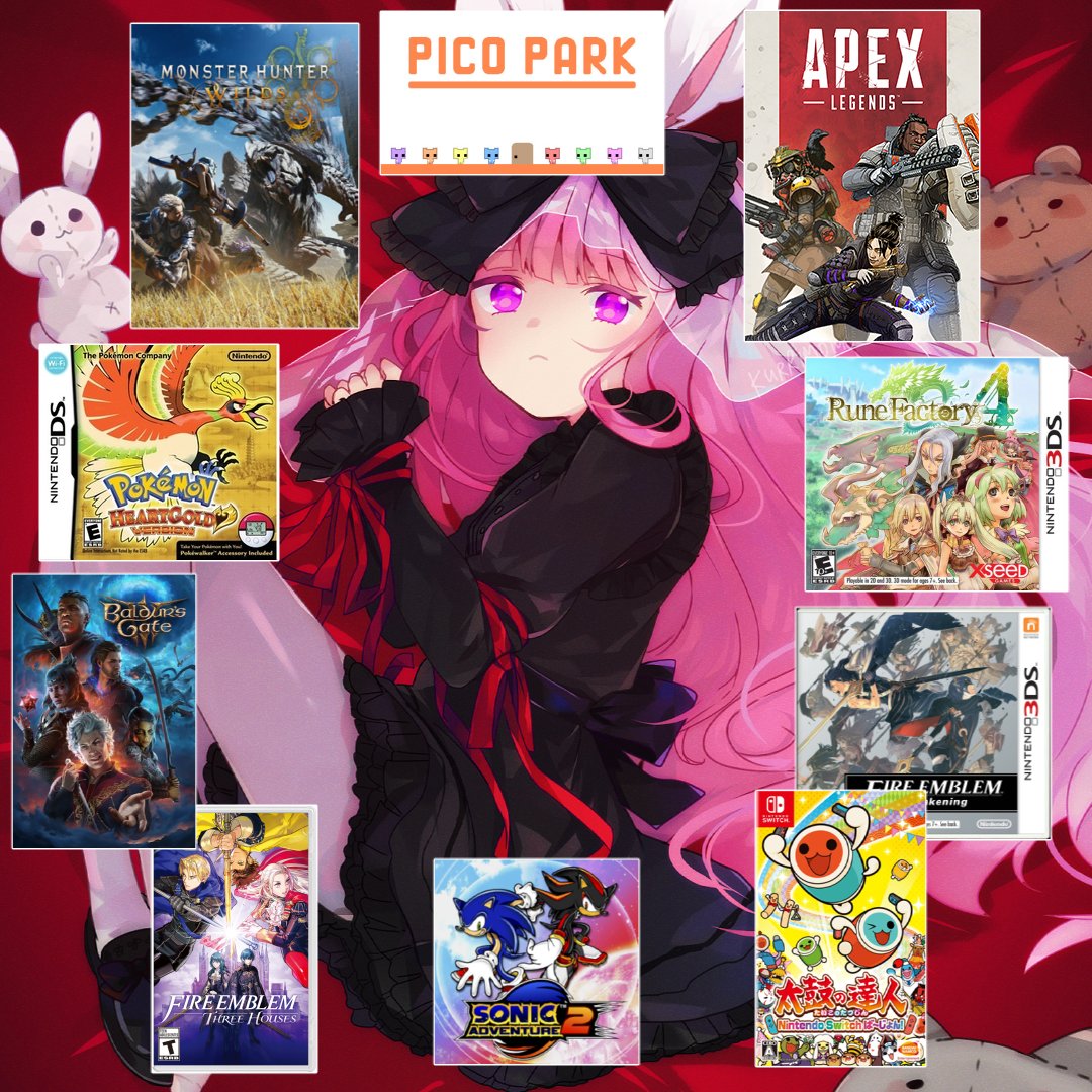 kurrimomo's tweet image. 10 games to get to know me 💪 live and learn yo