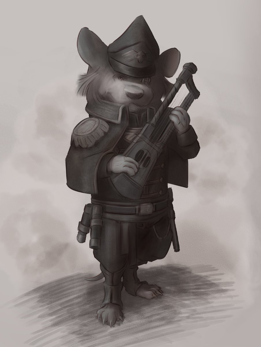 howkodav's tweet photo. A Mouse Commissar
#Inktober #Inktober2025 #warhammer40k #InktoberSmirnovschool https://t.co/14hFk9H01d