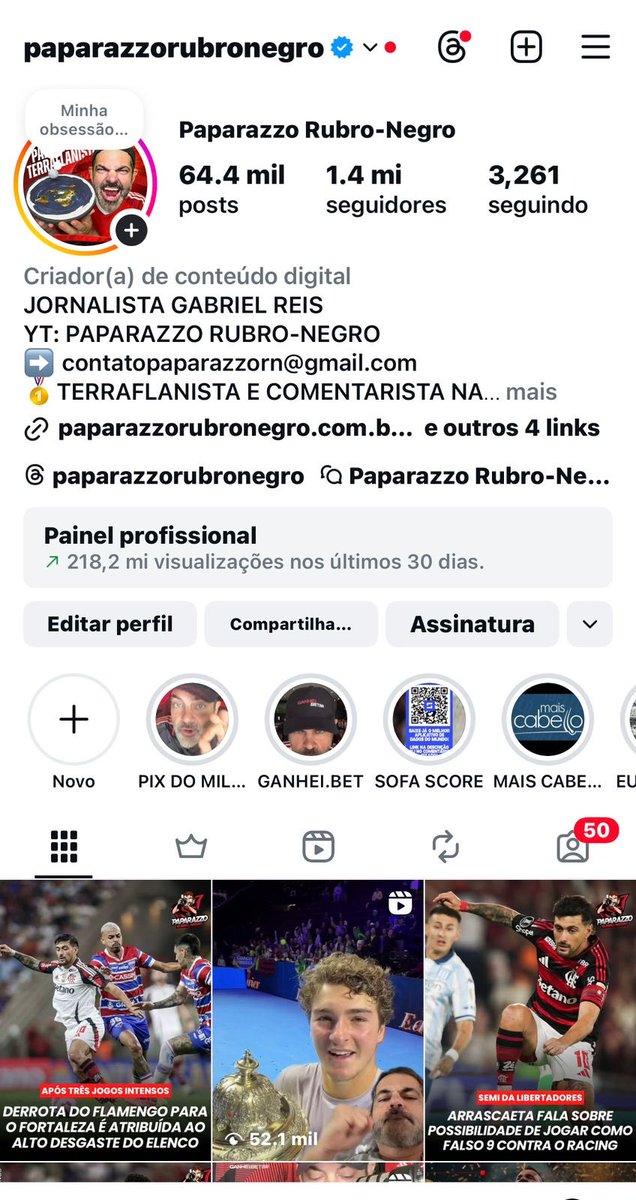 Paparazzo Rubro-Negro tweet media