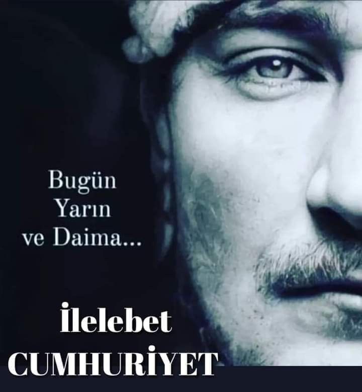 #29EkimCumhuriyetBayramı 'mız kutlu olsun🇹🇷🇹🇷🇹🇷
#EzeldenEbedeCumhuriyet
Minnettarız Atam🙏