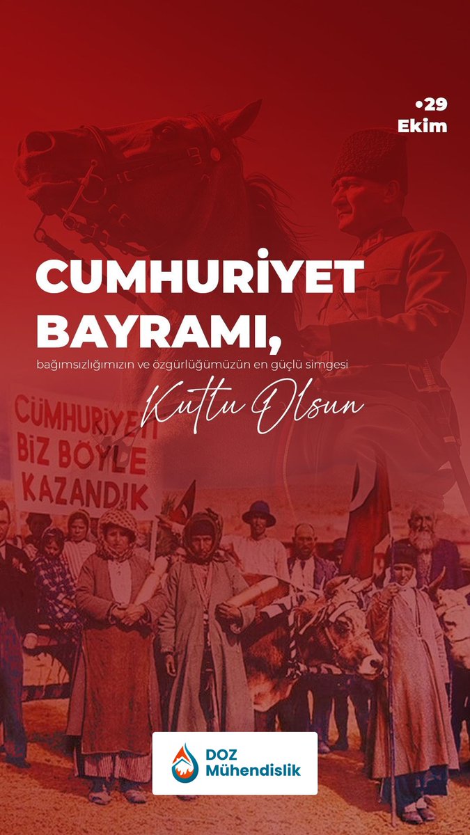 DogalgazDoz's tweet photo. Cumhuriyet Bayramımız Kutlu Olsun.
Cumhuriyetimiz 102 yaşında. 🇹🇷 https://t.co/5oBvMO2fOW