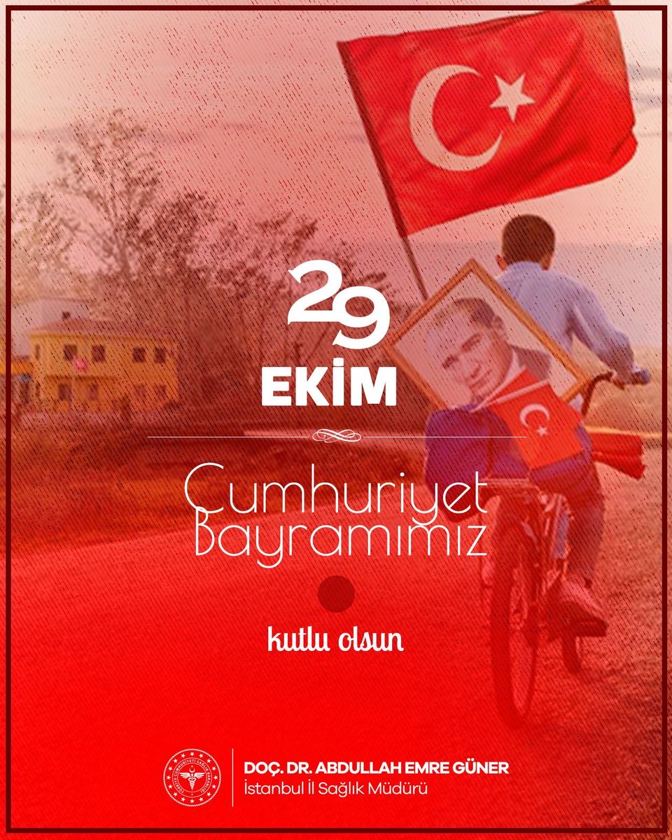 Cumhuriyetimizin 102. yıl dönümünde, başta Gazi Mustafa Kemal Atatürk olmak üzere, bu topraklara bağımsızlığını kazandıran tüm kahramanlarımızı saygı, rahmet ve minnetle anıyoruz.

Cumhuriyet; milletimizin iradesiyle yükselen, ortak değerlerimizle güçlenen en büyük eserdir.