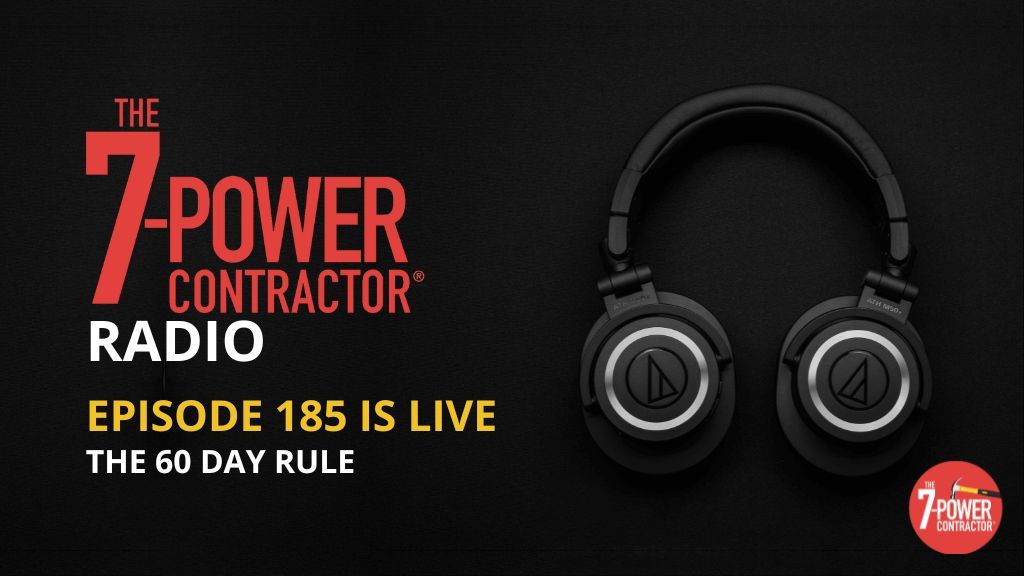 7PwrContractor's tweet image. The 60 Day Rule helps restore trust with your team, and it helps you set expectations so that your staff will accept change. Here&apos;s how it works. 7powercontractor.com/185-60-day-rul…
#podcast #contractor