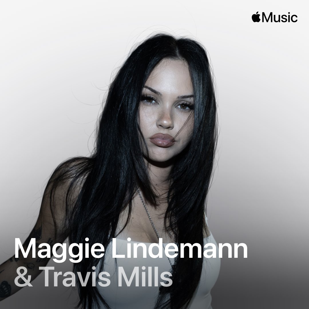 Listen to @maggielindemann’s conversation with <a href="/travismills/">holytravis</a> on @applemusic 1 today at 4PM PST, where she talks about her new album i feel everything! apple.co/Travis-Studios