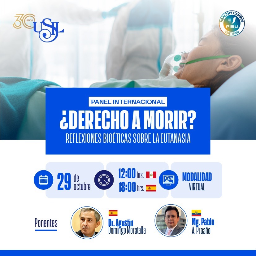 DignidadDerecho's tweet photo. #PanelInternacional | “¿Derecho a morir? Reflexiones bioéticas sobre la eutanasia”
Mañana a las 12h00 con la participación de nuestro abogado @pabloaproano
Registrarse al evento en el siguiente enlace: https://t.co/7UoUkp8SaO
#Eutanasia https://t.co/oHpwXdI6Gv