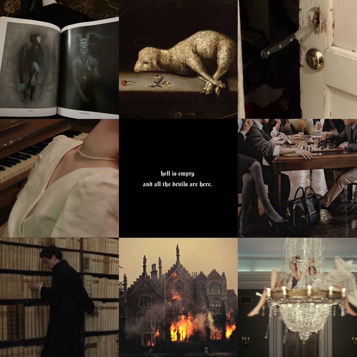 NINTH HOUSE x THE SECRET HISTORY 

Five written. Five to die.

When five students find their names at the scene of a brutal murder, they must work together to find out who is responsible for the crime before the shadows of the university swallow them whole.
#GhostPit #W #YA #Spec