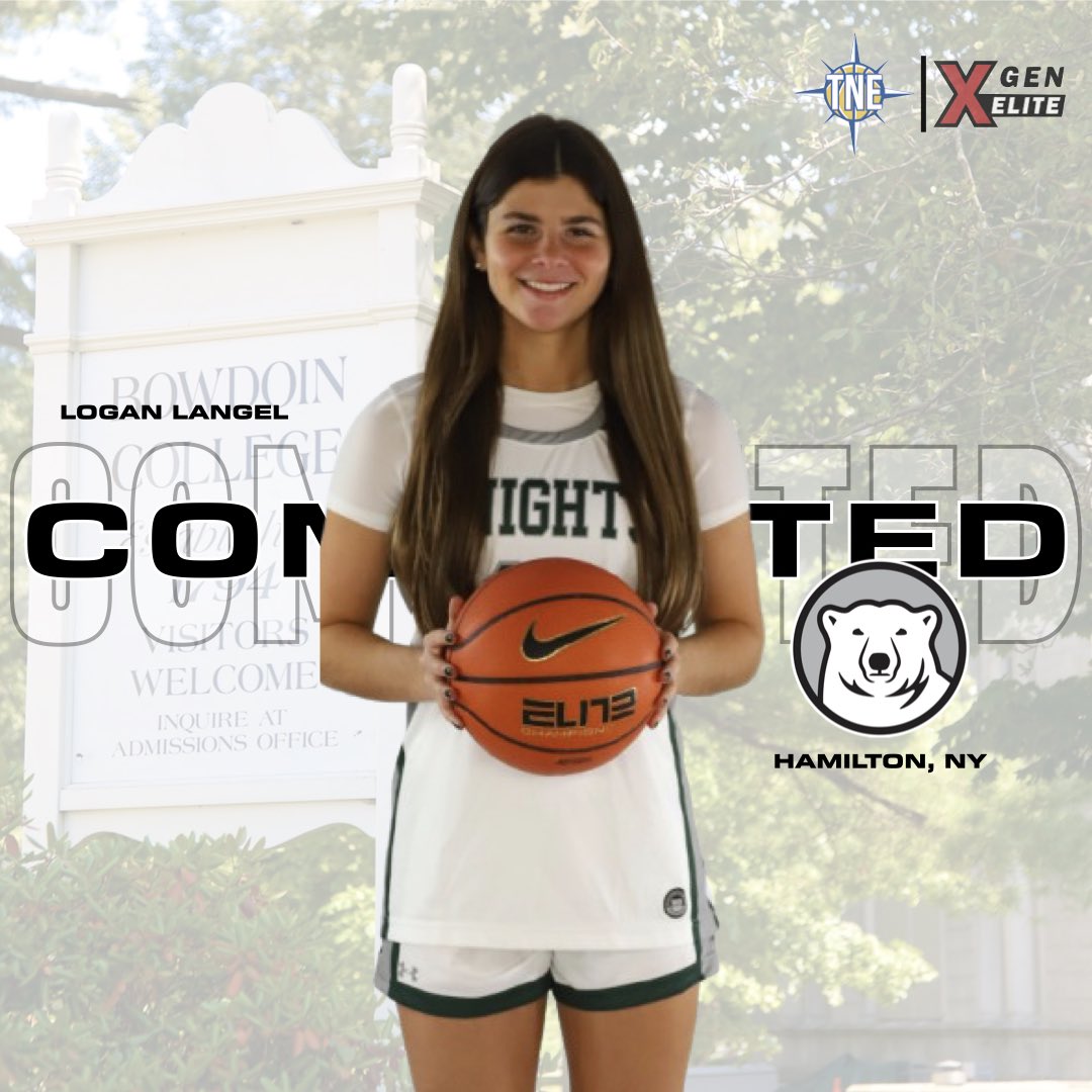 Huge Congrats to Team Northeast Select’s Logan Langel <a href="/LoganLangel1120/">Logan Langel</a> on her commitment to <a href="/CoachMeg32/">Megan Phelps</a> &amp; <a href="/BowdoinWBB/">BowdoinWBB</a>  #TeamNExXGEN