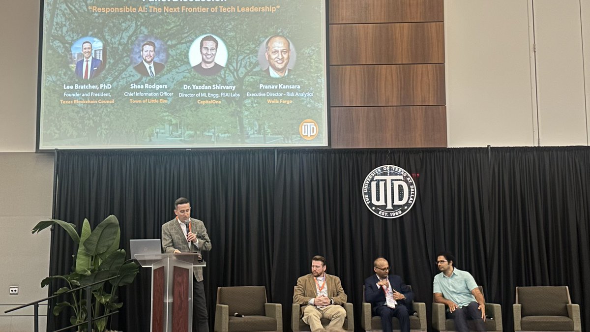 Talking responsible AI today at <a href="/jindal_utdallas/">The Jindal School</a>. AI Brain atrophy is real; here is a tip I shared today.

Before going to an LLM when you encounter a complex problem, take 2 minutes to think about it as if you didn’t have an AI to help. It will guard against AI brain rot.