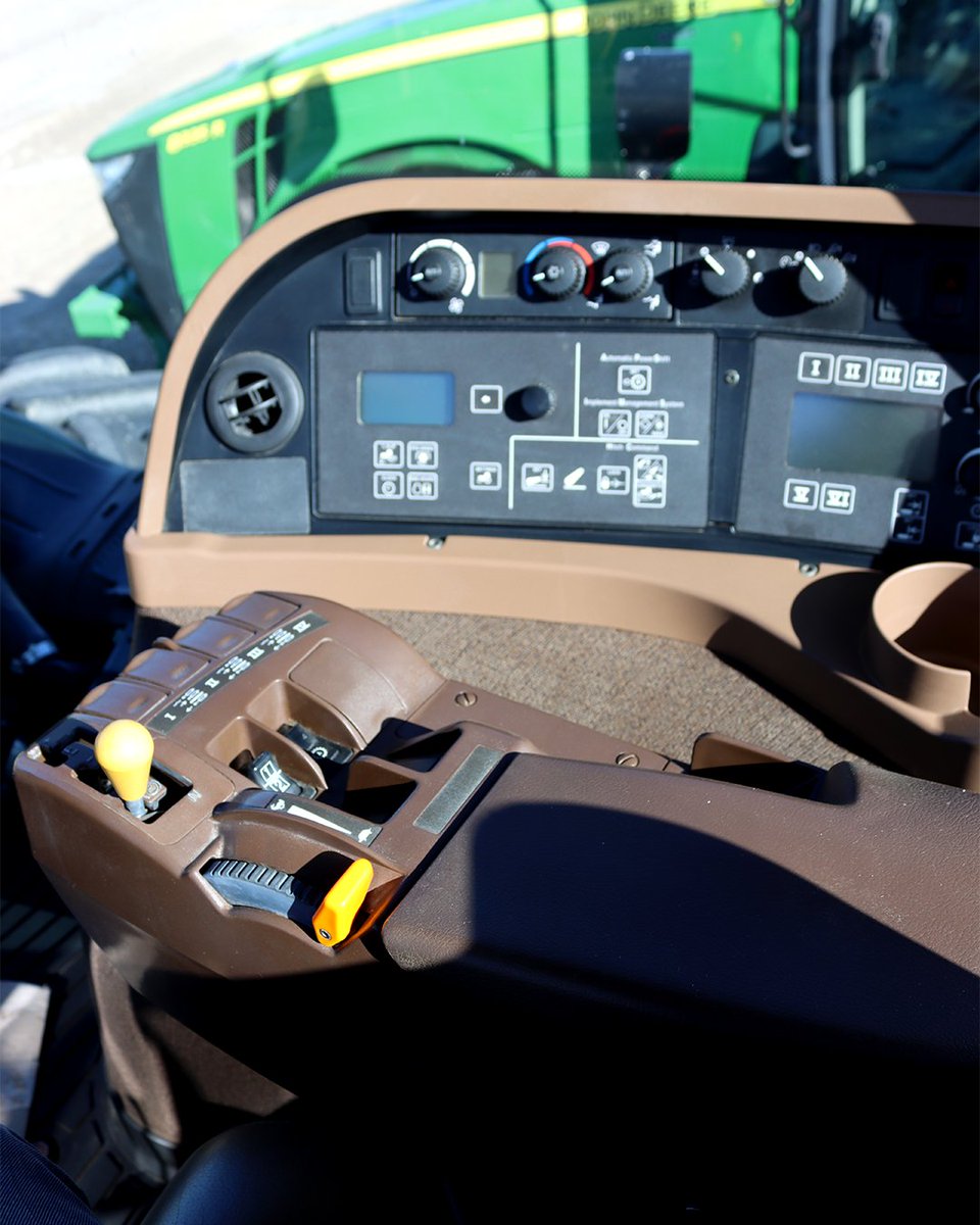 Check out this beast that just landed on our lot🔥This mint 2010 John Deere 9430 comes with 2801 Hours, a 48 gpm Hydraulic System with 4 SCV's, the Deluxe Comfort Cab package and rightfully claims our featured trade of the week. 

#johndeere #preowned #featured #quads #ontarioag