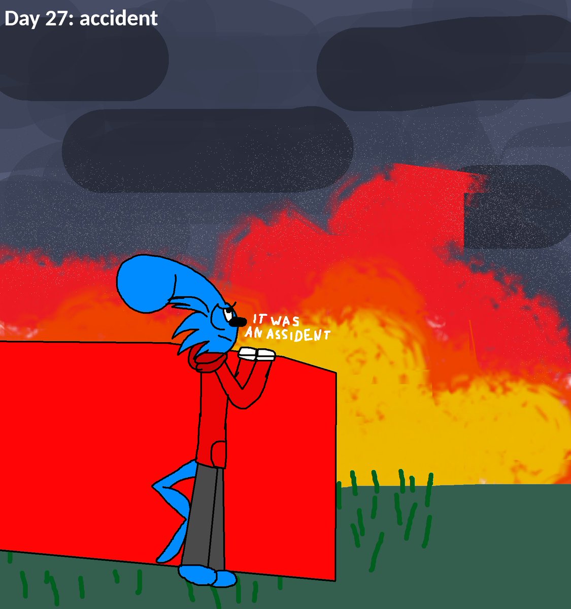 #ToonTurfTober
Day 27: accident