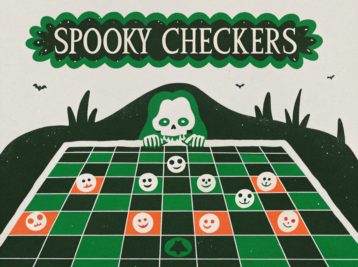 Spooky Checkers launch screenshots