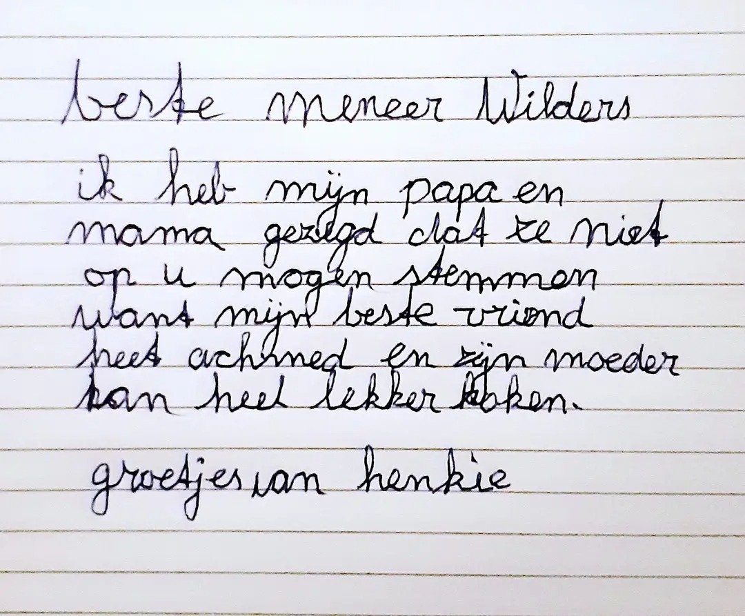 De jeugd heeft de toekomst..

Door met je hart en verstand te stemmen maken we de toekomst van Henkie en zijn beste vriend Achmed een stuk mooier en daarmee Nederland ook. #pvv #wilders #verkiezingen2025 #verkiezingsdebat #verkiezingen #hetdebat #nederlandkiest