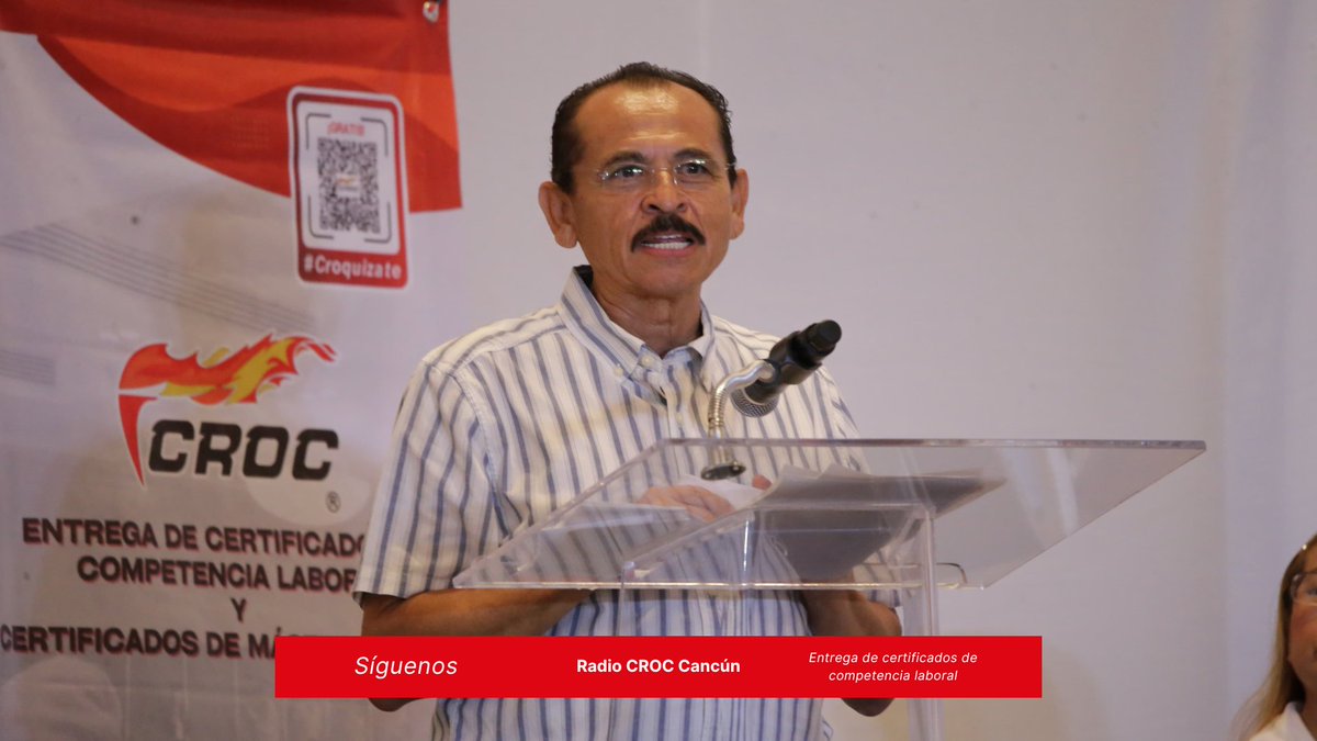 TuRadioCROC's tweet image. Con la presencia de nuestro líder nacional Isaías González Cuevas, así como autoridades estatales, municipales y educativas, celebramos el valor del aprendizaje como herramienta de transformación y progreso. 📘✨ #CROCContigo #CROCCancún #EducaciónParaElProgreso