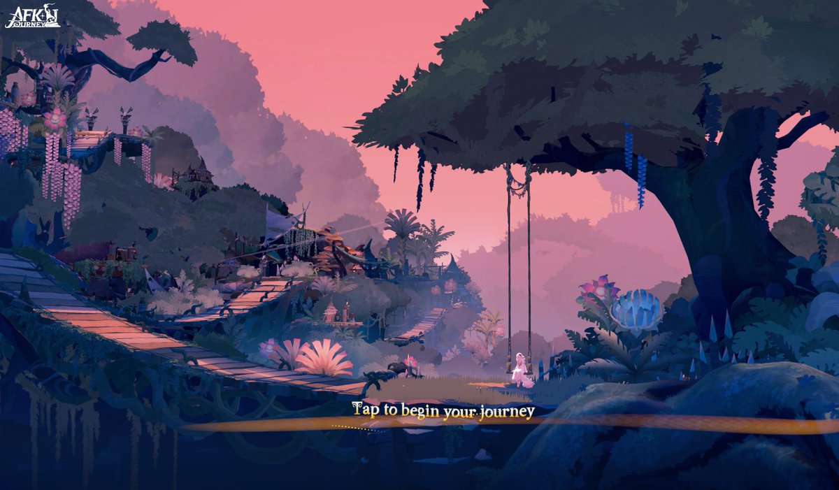 #AFKJourney This hurts so much to see my child on the swings alone every time I booth the game.
 "Aww Gala 🥹"