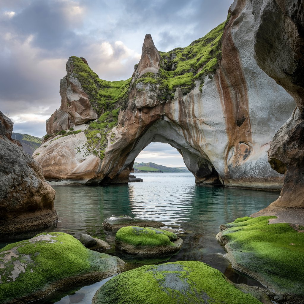Takeapic9's tweet image. The Gateway Rock of Snæfellsnes