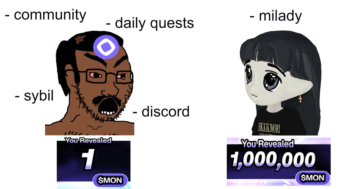 poiuyona's tweet image. don&apos;t forget to claim your monad allo, milady