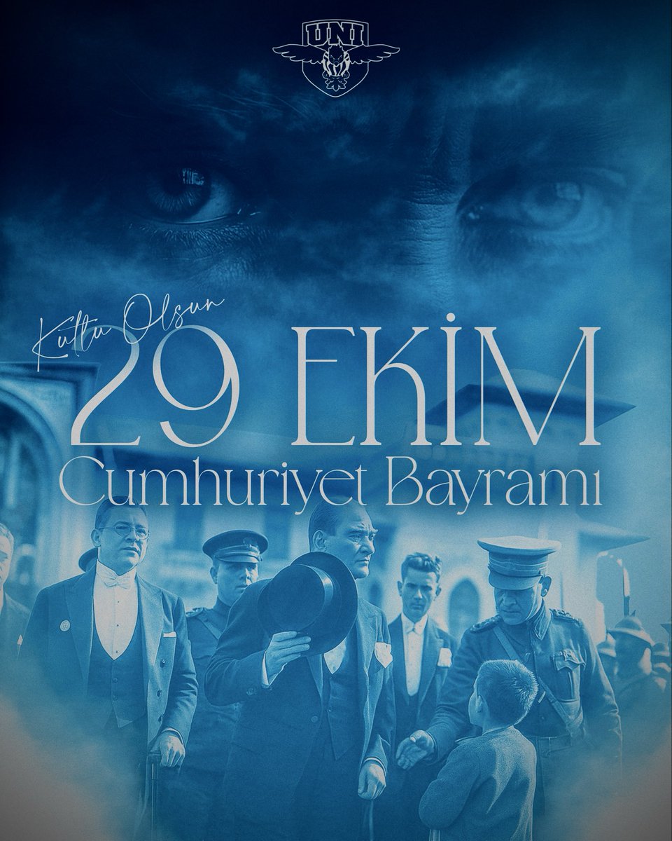 29 Ekim Cumhuriyet Bayramımız Kutlu Olsun! 

Gazi Mustafa Kemal Atatürk ve silah arkadaşlarını saygı, sevgi ve özlemle anıyoruz. #UNIGFB #29Ekim