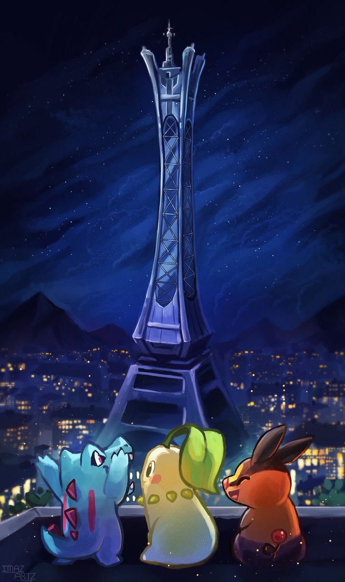 A new journey awaits! 
Or perhaps you're reminiscing already? C:

#pokemonlegendsZA #pokemon #fanart