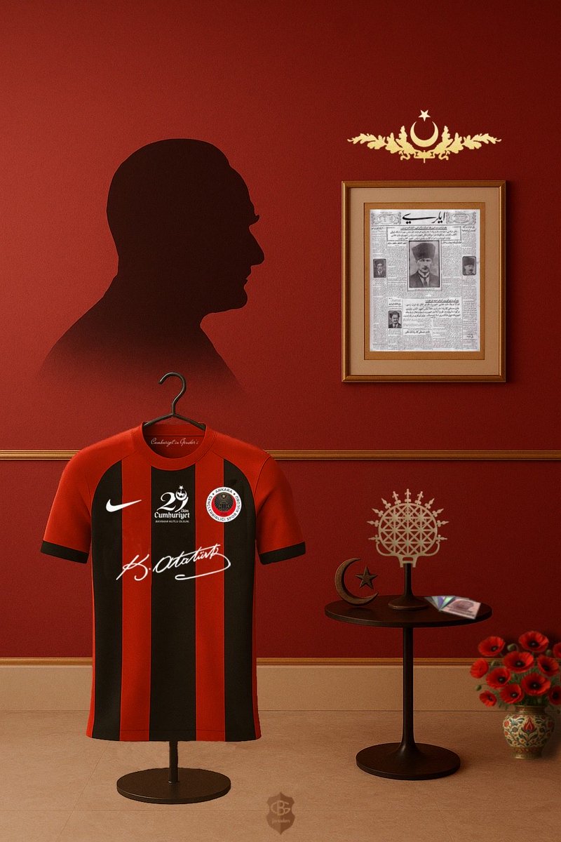 Kırmızıyla Siyahın buluştuğu her formanın altında, Cumhuriyet’in bize kattığı inanç, birlik ve mücadele ruhu var.

Bu mirası sahada da, hayatta da gururla taşıyoruz.

Cumhuriyetimizin 102. yılı kutlu olsun! 🇹🇷

#CumhuriyetinParlayanYıldızı #HaydiGençler