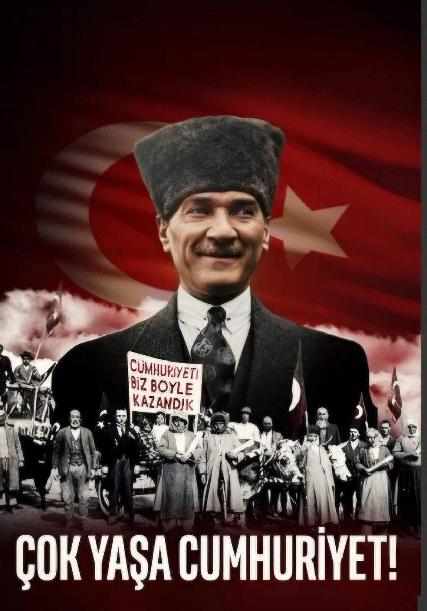 Atam'ın emaneti,
Kızımın selameti...

ÇOK YAŞA CUMHURİYET !