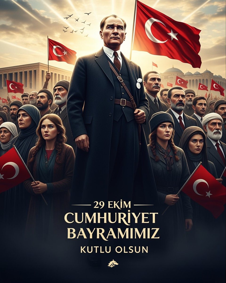 29 Ekim Cumhuriyet Bayramımız kutlu olsun! 🇹🇷

Başta Ulu Önder Gazi Mustafa Kemal Atatürk ve silah arkadaşları olmak üzere bu topraklar için mücadele eden tüm kahramanlarımızı saygıyla anıyoruz.