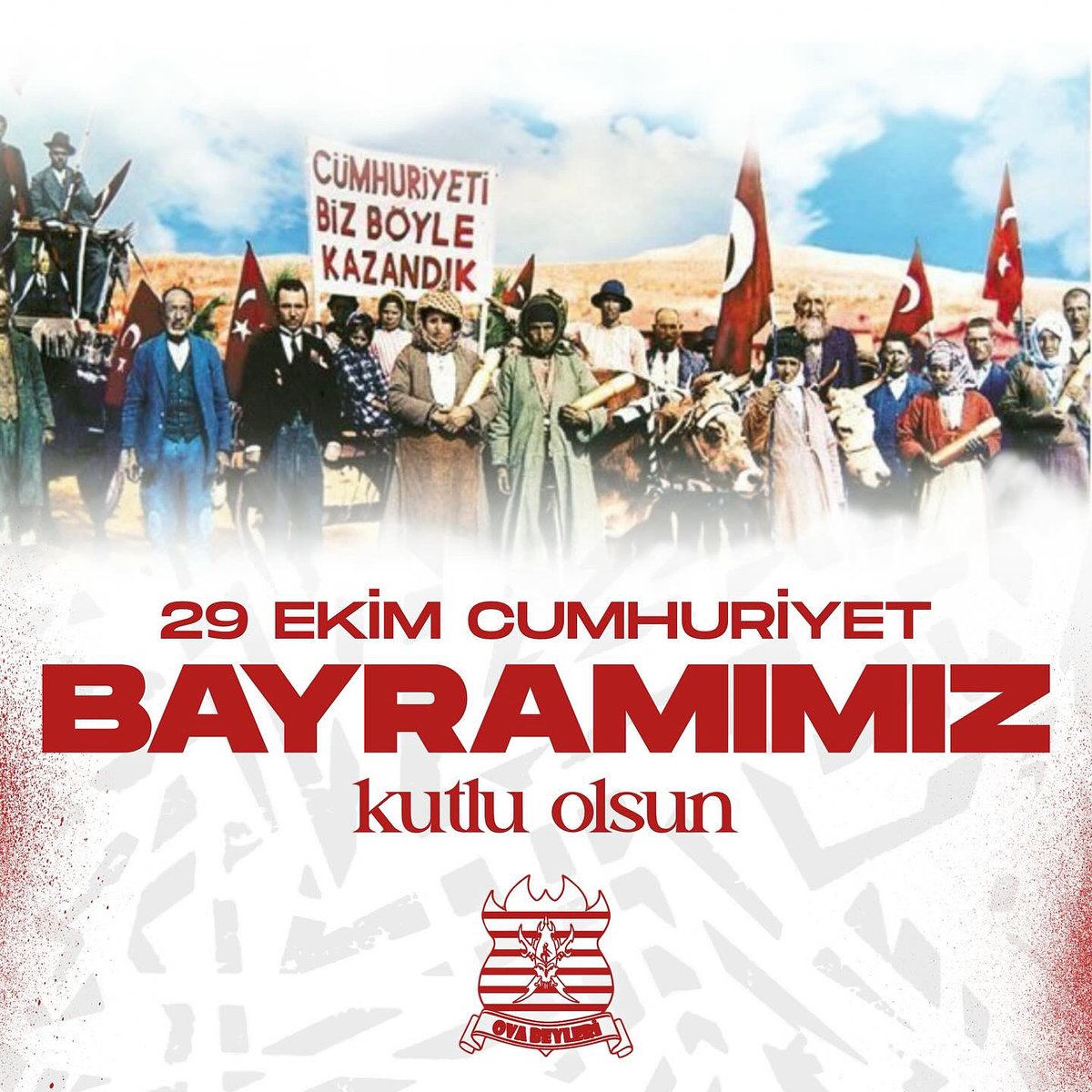 29 Ekim Cumhuriyet Bayramımız kutlu olsun!