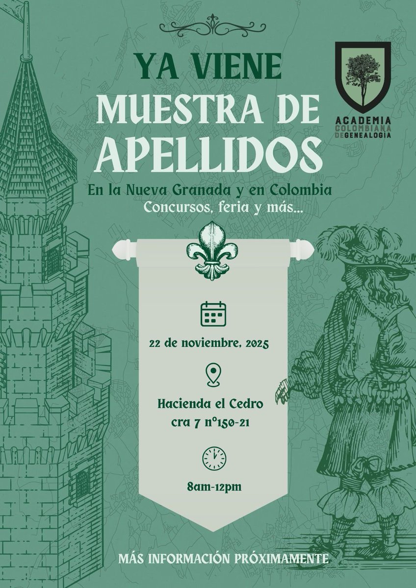 ¿Quieren un día de Academia de Genealogía de puertas abiertas? Aquí está. Para niños, jóvenes, adultos, los esperamos.