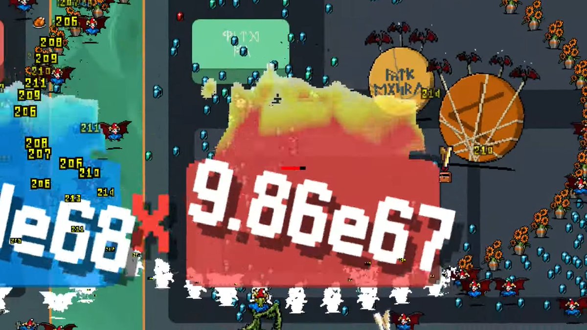 【ヴァンサバ】『Vampire Survivors』と『Balatro』の無料コラボDLCが本日配信。待望のオンライン協力プレイも実装
news.denfaminicogamer.jp/news/251029c

文字通りのデカい数字で攻撃する新武器や新キャラなどが登場。『悪魔城ドラキュラ』とのコラボDLCもアップデートを実施。大量のコンテンツ追加で無限に遊べる