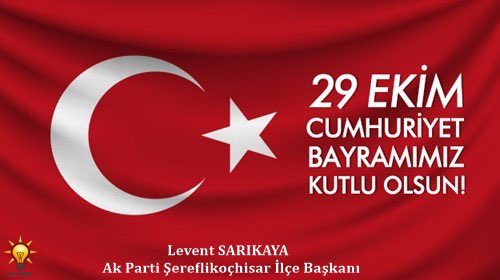 29 Ekim Cumhuriyet Bayramı'mız Kutlu Olsun 🇹🇷