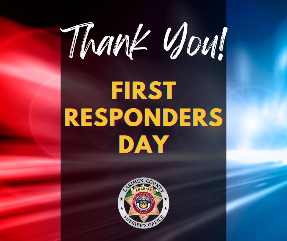LarimerSheriff's tweet image. It&apos;s people helping people. Neighbors working to make their communities stronger. It&apos;s ordinary men and women who step up to do the extraordinary. They bring calm into chaos and light into dark places. To all who answer the call, thank you!
#NationalFirstResponderDay