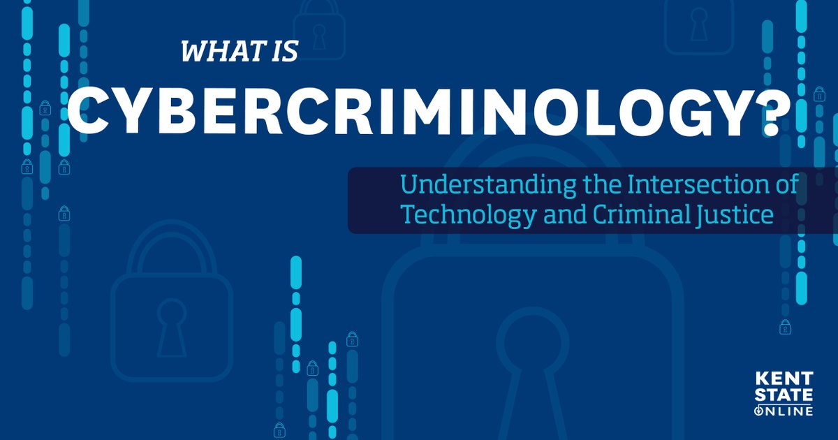 What is Cybercriminology? 💻 Learn how this critical field analyzes crime in the digital age—from hacking to fraud. New blog from the @kentstatecas and <a href="/KentState/">Kent State</a>:

onlinedegrees.kent.edu/blog/blog-what…

#Cybercriminology #Criminology #Cybersecurity #KSU