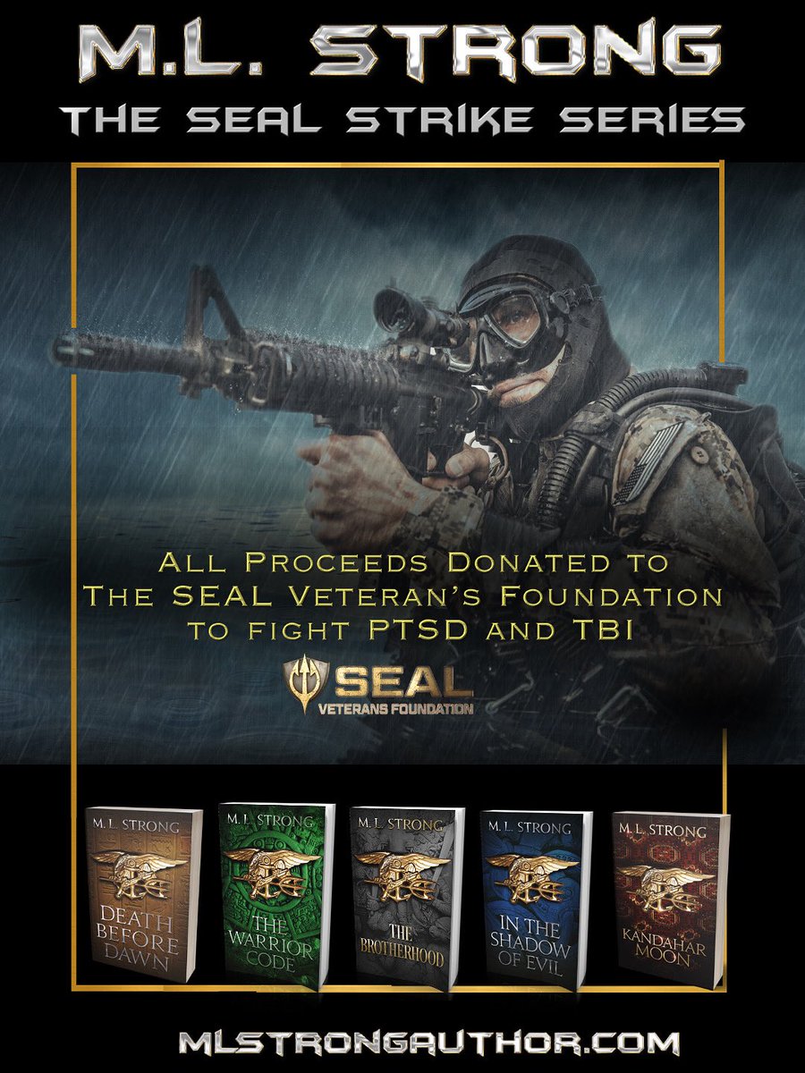 mlstrongauthor's tweet image. 🔱 SEAL Strike Series 
5 full length novels of thriller fiction

MLStrongAuthor.com
#lltb #navyseal #theteams #frogmanauthor #mlstrong #martinlstrong #veteranauthor #teamsandshit #frogmen #UDT #sealteams #nsw #sealtraining #trident #ethos #sealfiction #sealbooks #navyseals