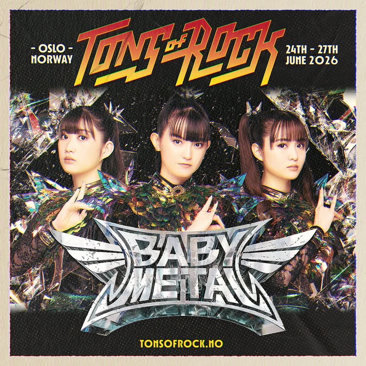 soulbicycle's tweet photo. .@BABYMETAL_JAPAN on Instagram.
#BABYMETAL #BABYMETALWORLDTOUR2026 #Norway #TonsofRock
https://t.co/t0ikaovIq3 https://t.co/TSnuhqQaNi
