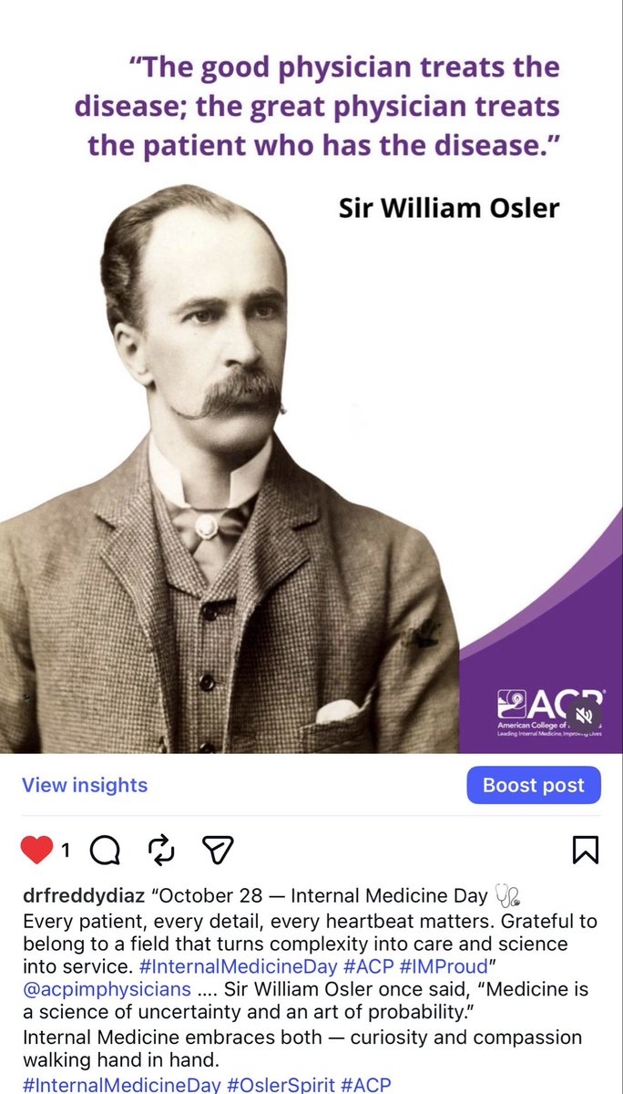 drfreddydiaz's tweet image. Internal Medicine Day 💫