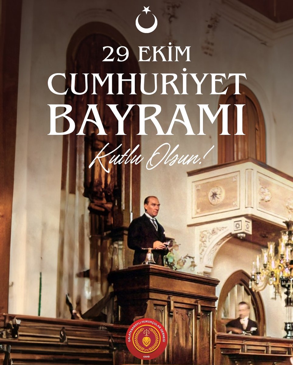 Cumhuriyetimizin 102. yıl dönümünde başta Ulu Önder Gazi Mustafa Kemal Atatürk ve silah arkadaşları olmak üzere, bağımsızlık mücadelesi veren tüm kahramanlarımızı saygı ve minnetle anıyoruz. 

#29EkimCumhuriyetBayramı Kutlu Olsun! 🇹🇷