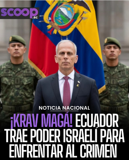 ECUADOR FORTALECE ALIANZA MILITAR CON ISRAEL

El Gobierno confirmó una cooperación estratégica con Israel para reforzar las capacidades de las Fuerzas Armadas y la Policía Nacional frente al crimen organizado.

La asistencia incluirá:
• Tecnología de defensa y vigilancia
•