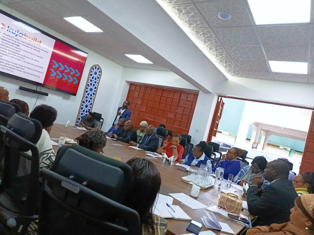 Joined fellow members of <a href="/PBOsfederation/">THE NATIONAL FEDERATION OF PBOs</a> for a partnership meeting with <a href="/Adesoafrica/">Adeso</a>  introducing KujaLink and KujaBuild digital platforms that connect local CSOs, CBOs, and donors to strengthen collaboration, visibility, and capacity.

A great step toward localizing development.