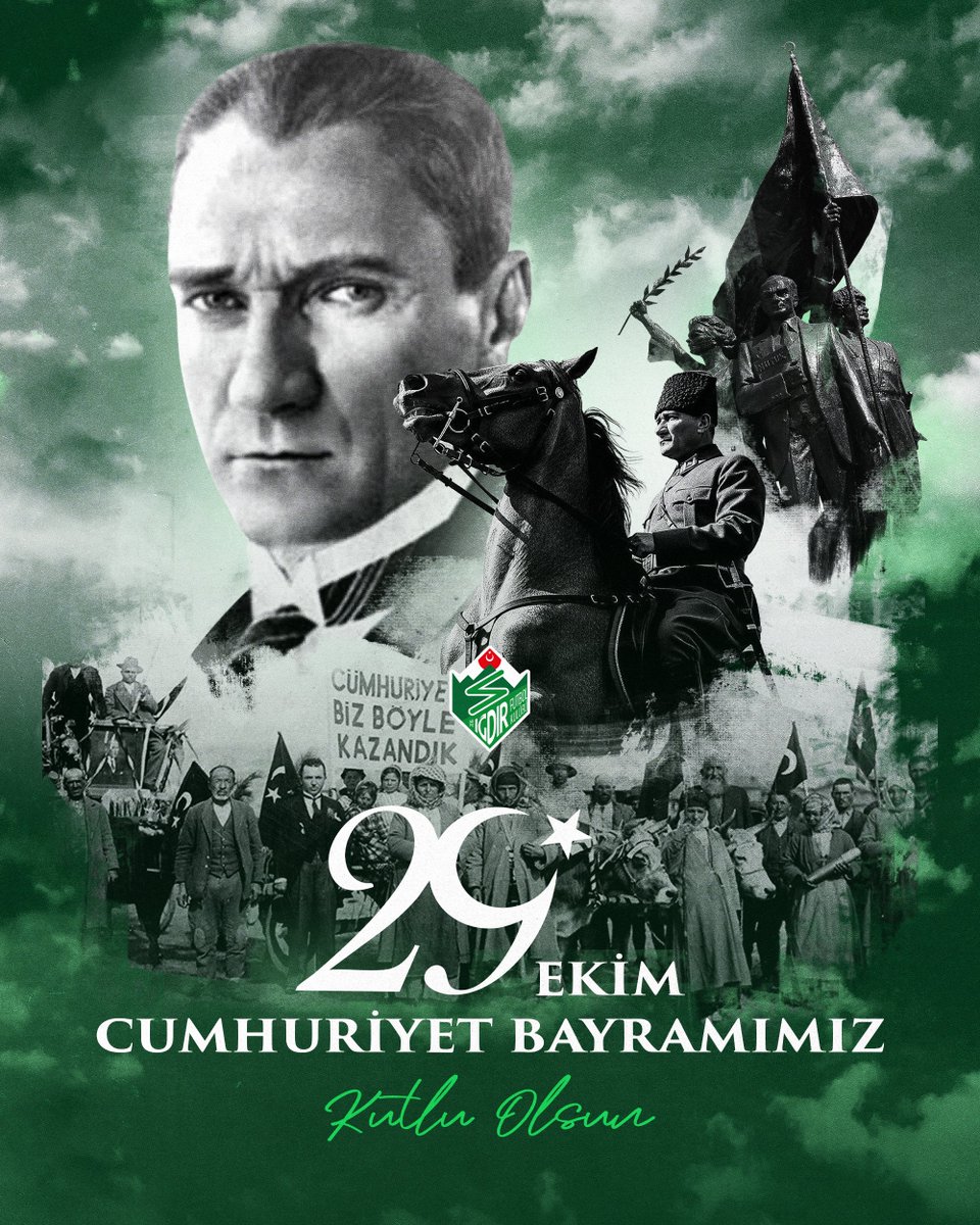 29 Ekim Cumhuriyet Bayramı'mız kutlu olsun. 🇹🇷