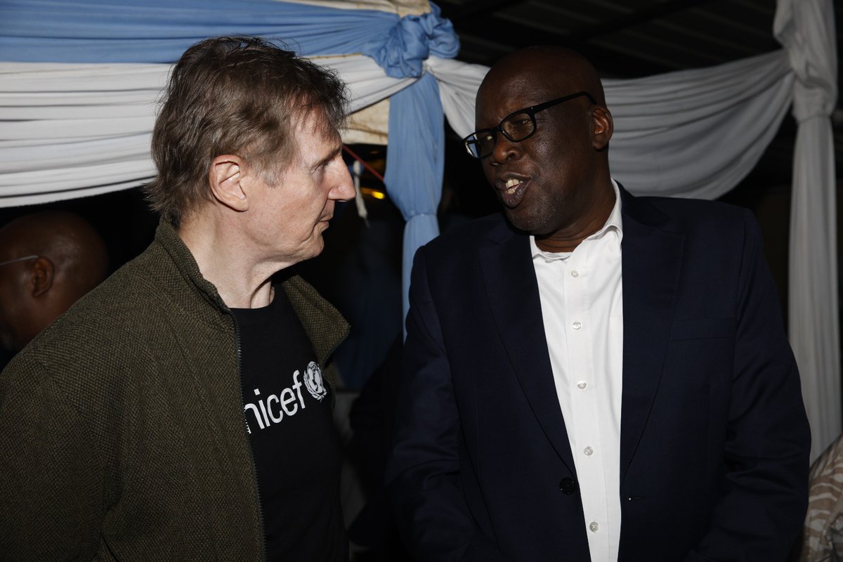 UNICEF Global Ambassador Commends South Sudan’s Commitment to Education
On Friday, 24 October 2025, UNICEF Global Ambassador Mr. Liam Neeson concluded his visit to South Sudan with a heartfelt message of appreciation to Hon. Dr. Abol Kuyok Abol, Minister of General Education and